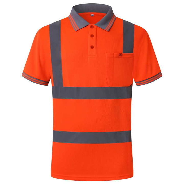 JKSafety Hi-Vis Reflective Safety Polo Shirt Short Sleeve (JKP066-C2)