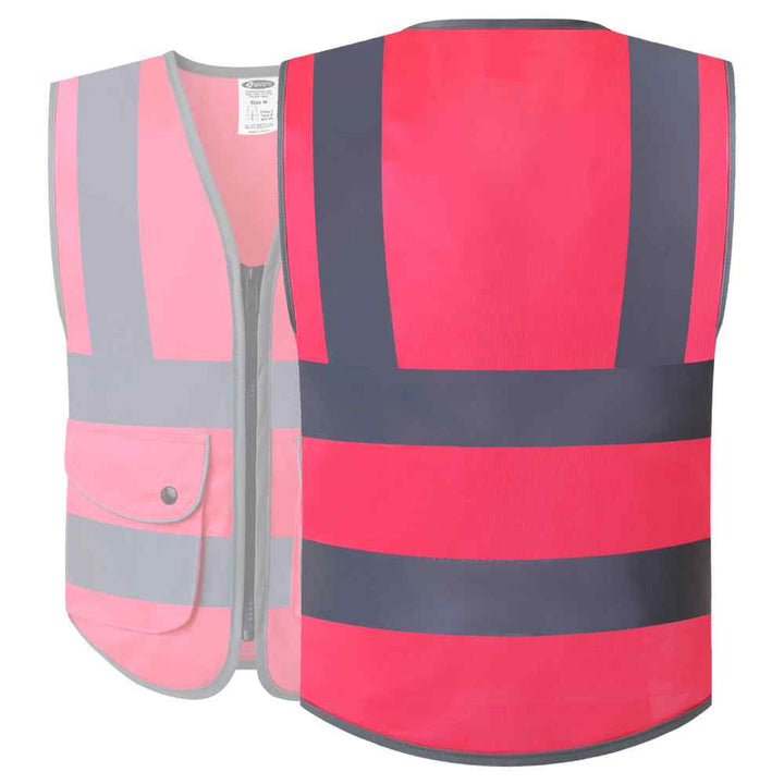 JKSafety Hi-Vis Reflective Safety Vest for Children (KID-Medium)